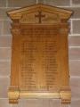 Revesby, St Lawrence, North Aisle, War Memorial