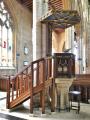 Sleaford, St Denys, Nave, Pulpit
