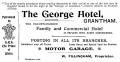Grantham, George Hotel, Advertisement