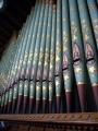 Legbourne, All Saints, North Aisle, organ pipes